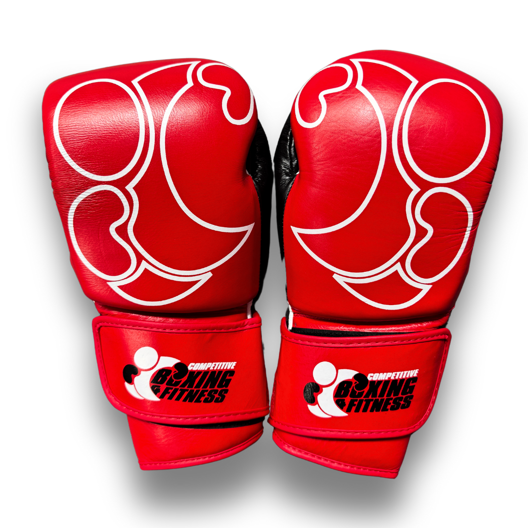 CB Elite Boxing Gloves (Red/Black)