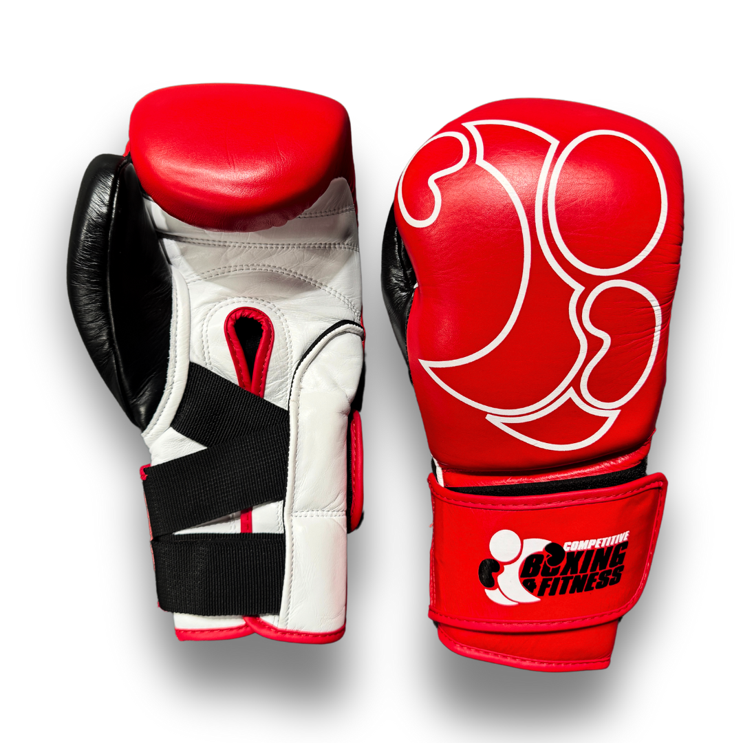 CB Elite Boxing Gloves (Red/Black)