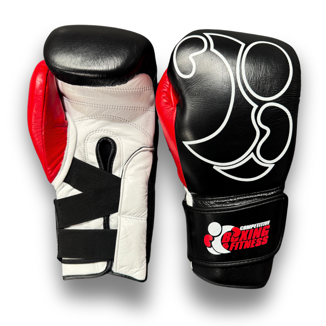 CB Elite Boxing Gloves (Black/Red)