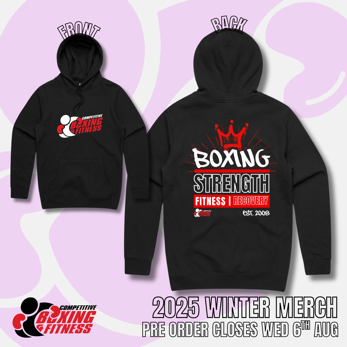 2025 Women's CB Brand Hoodie - PREORDER NOW